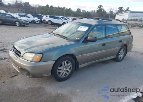 2003 Subaru Outback z USA, uszkodzony, nr VIN 4S3BH675337659403